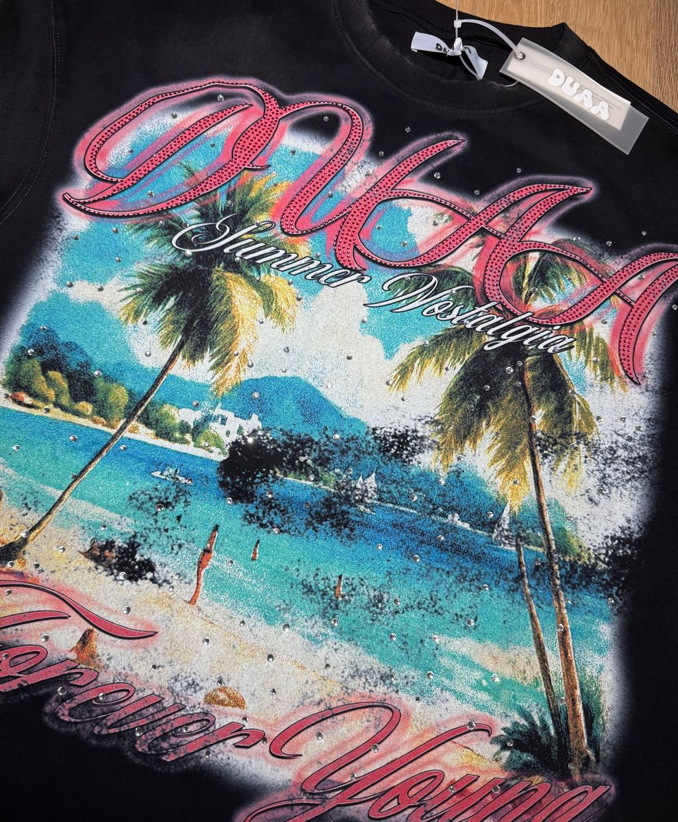 Glory T-Shirt - Black / Pink