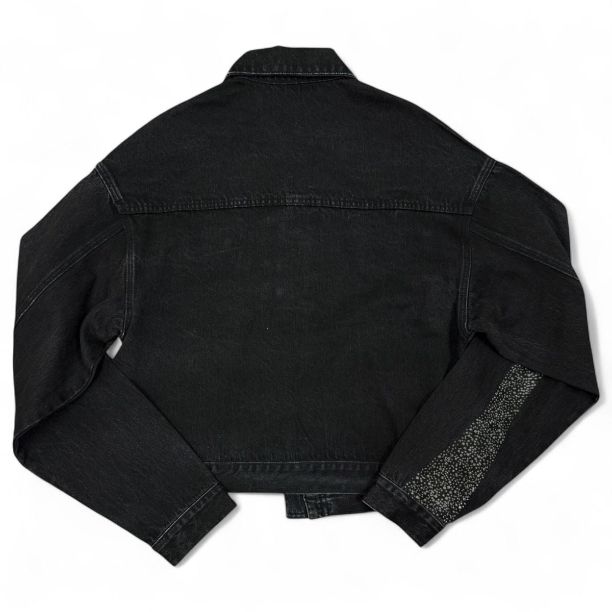 Encrypted Denim Jacket - Black