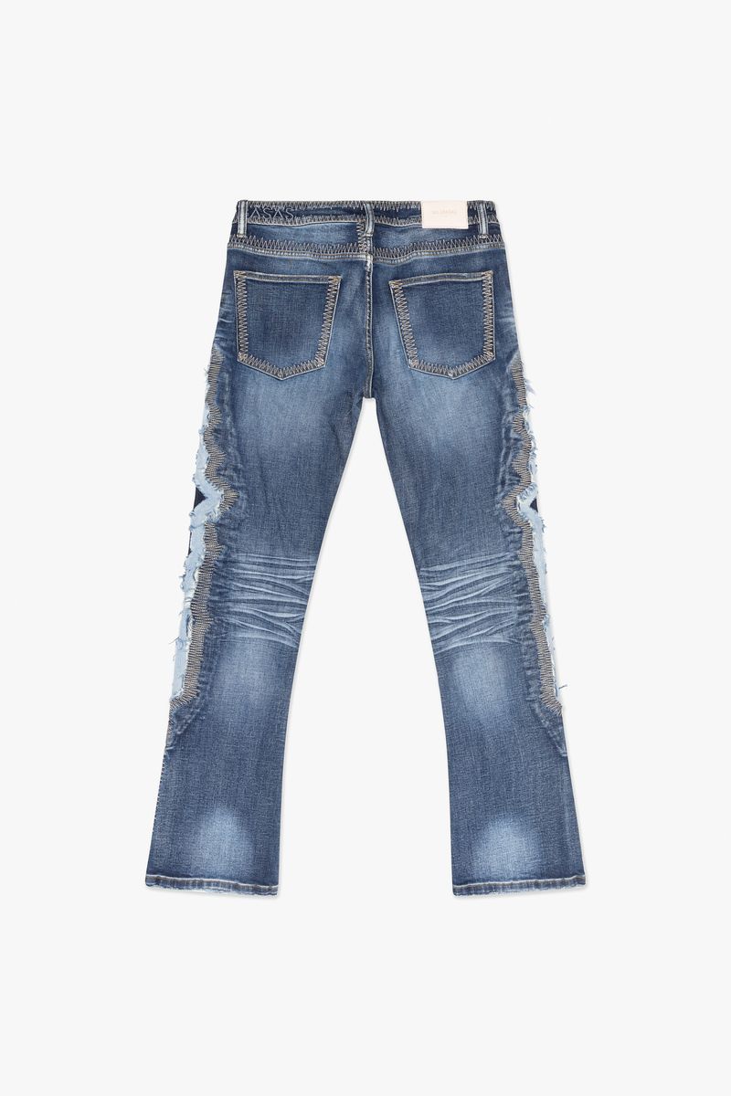 Spectral Stacked Denim - Light Blue