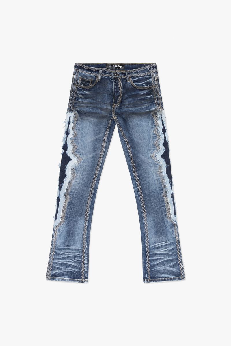 Spectral Stacked Denim - Light Blue