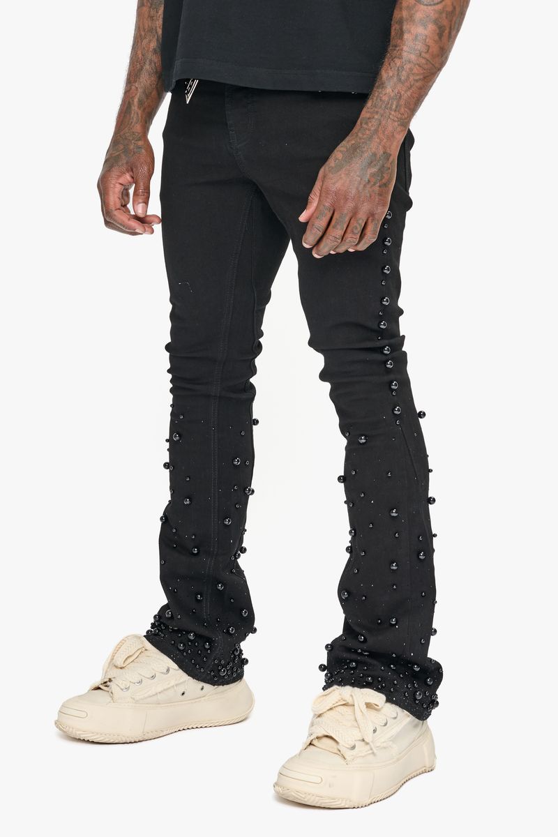Sheam Jeans -Jet Black