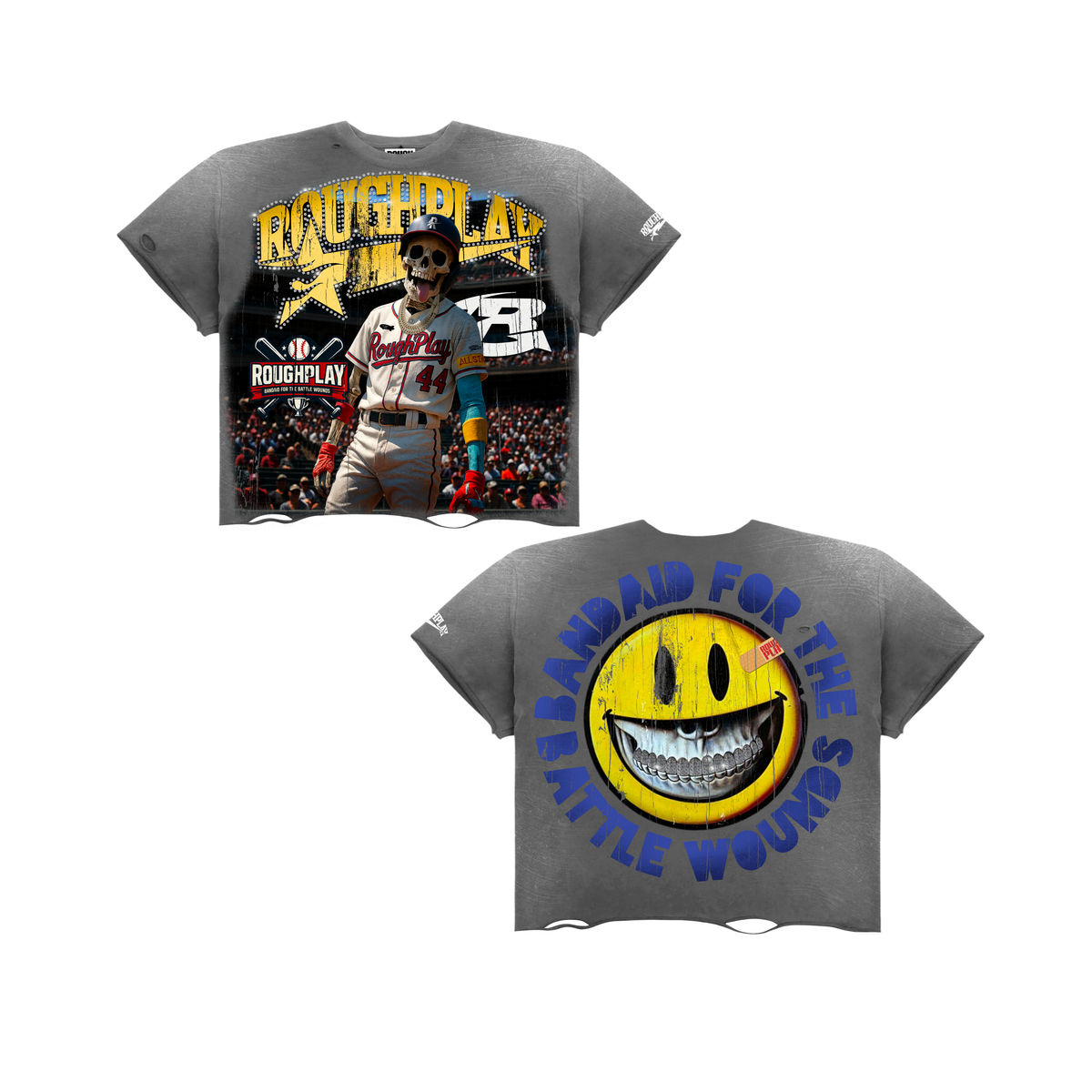 Champions T-Shirt - Grey / Yellow