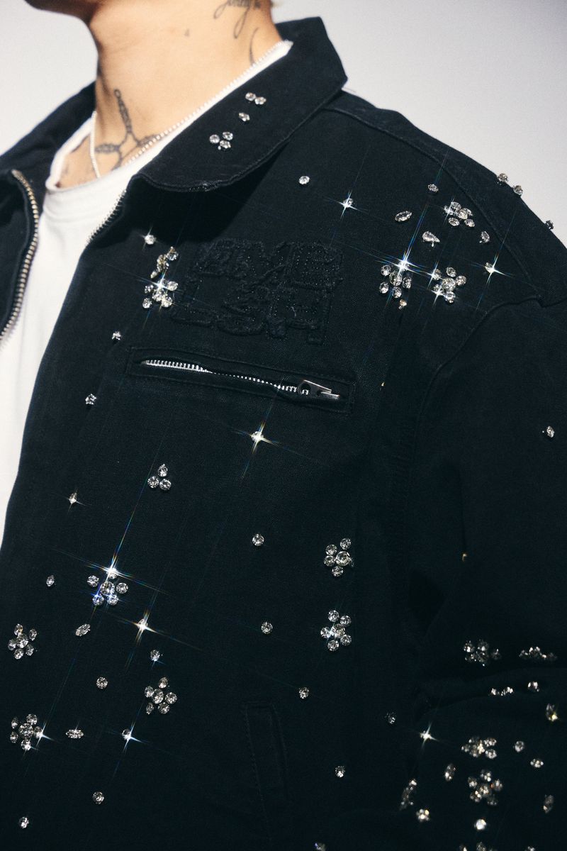 Clean Up Work Jacket - Black