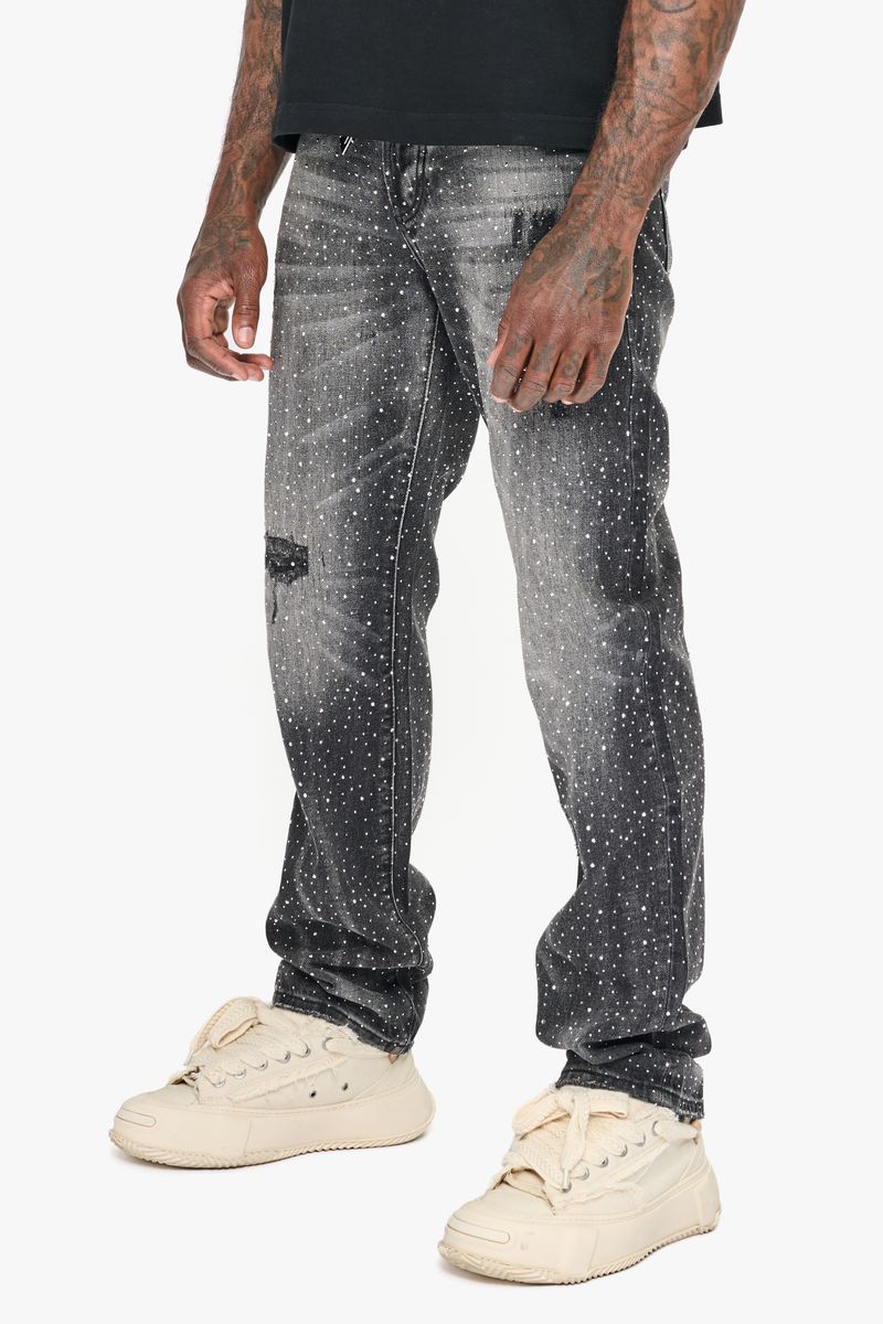 Degen Straight Denim - Black