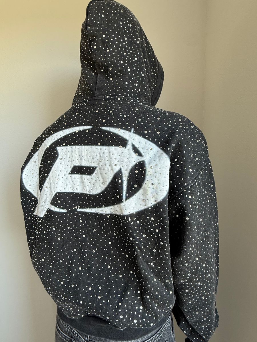 Diamond Hoodie - Black