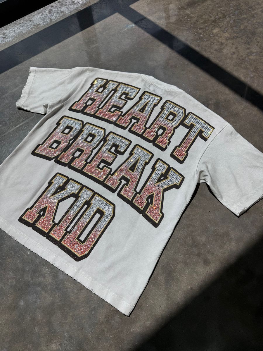 Heart Break Kid T - Shirt - White