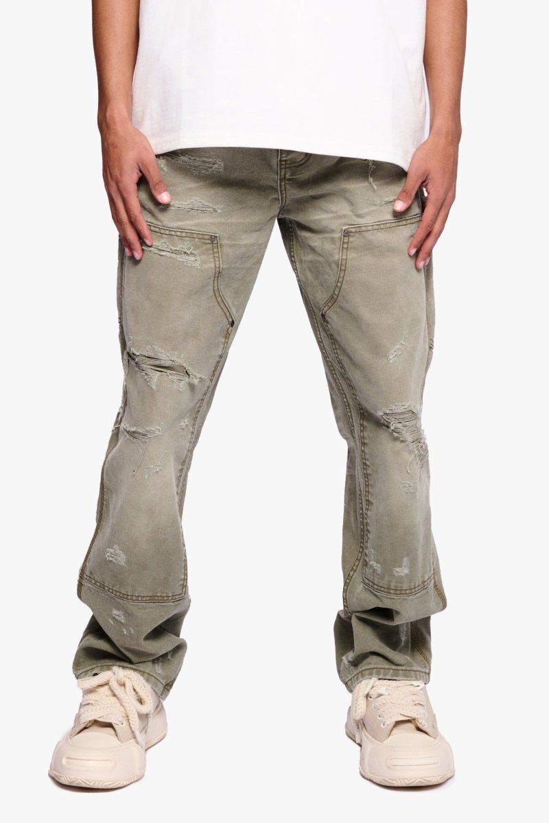 Booker Canvas Pants - Green