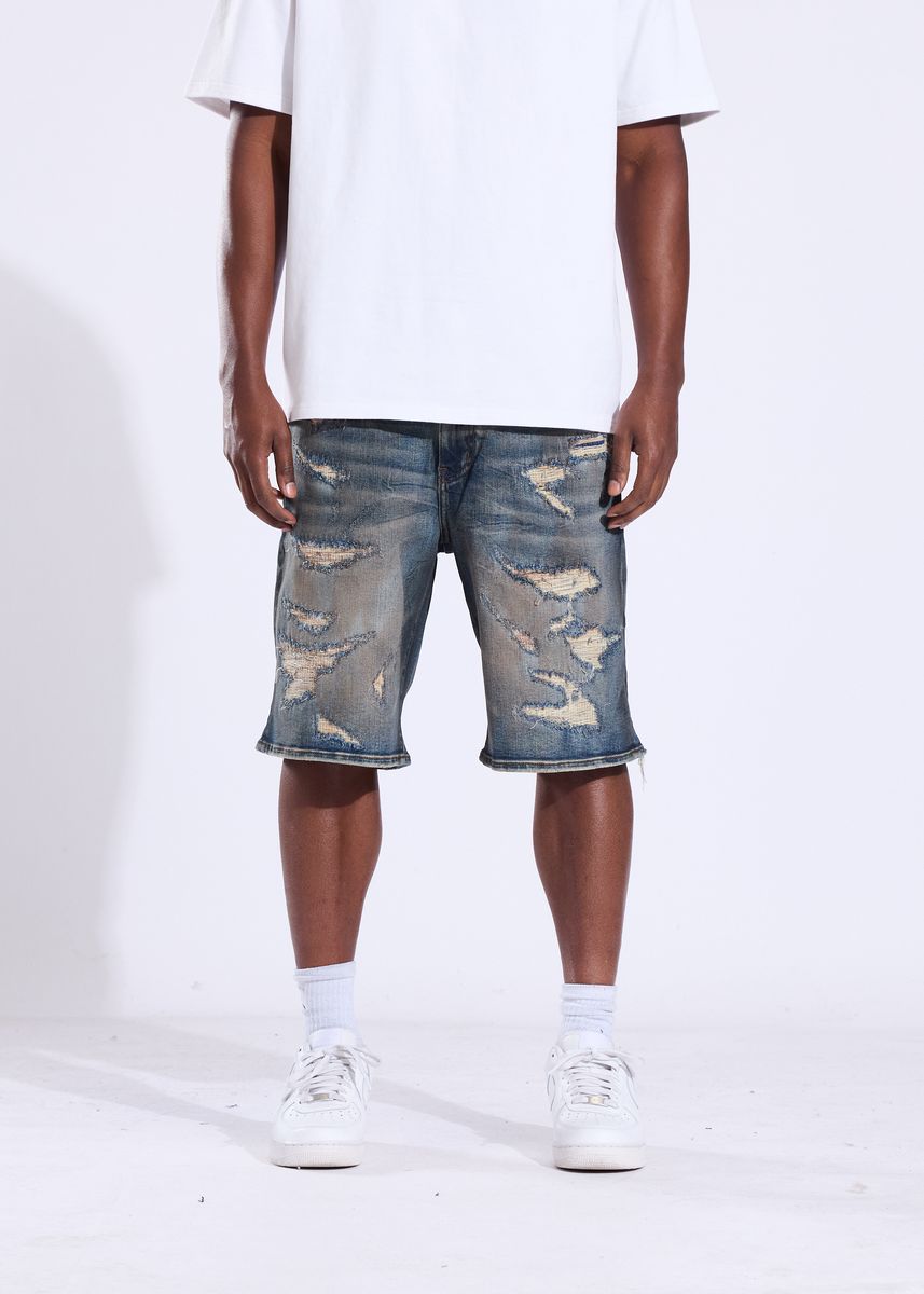 Cena Denim Shorts - Indigo