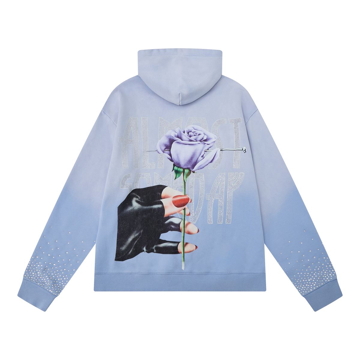 Highclass Zip Up Hoodie - Sun Fade Blue