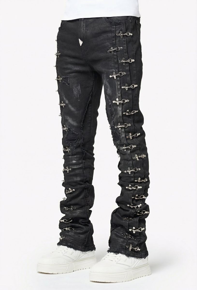 Aviation Clasp Denim - Obsidian Black
