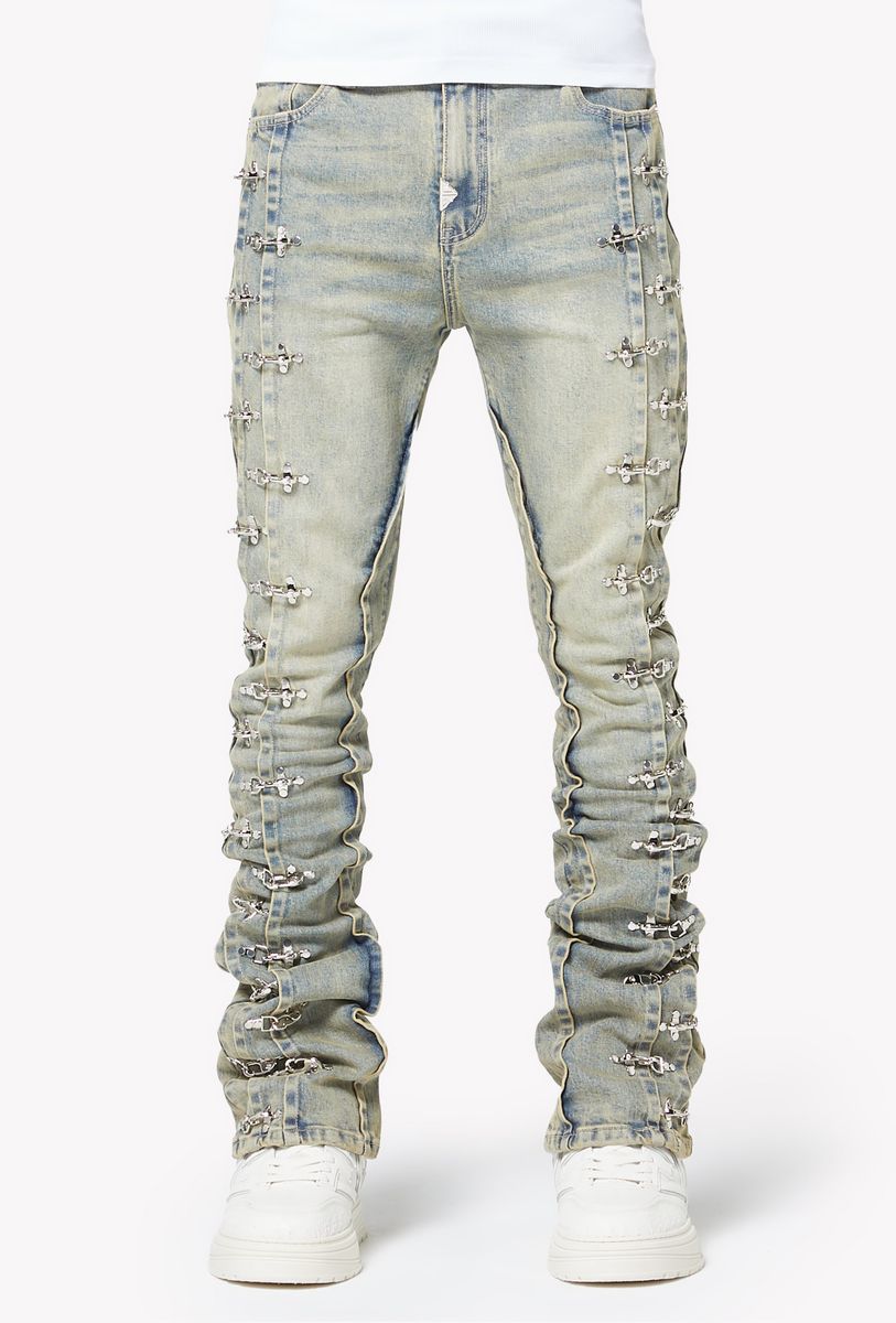 Aviation Clasp Denim - Vintage Blue