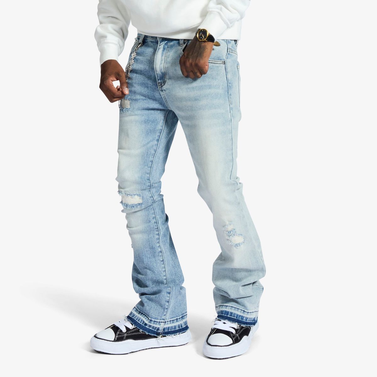 Hannibal Jeans - Split Blue Wash
