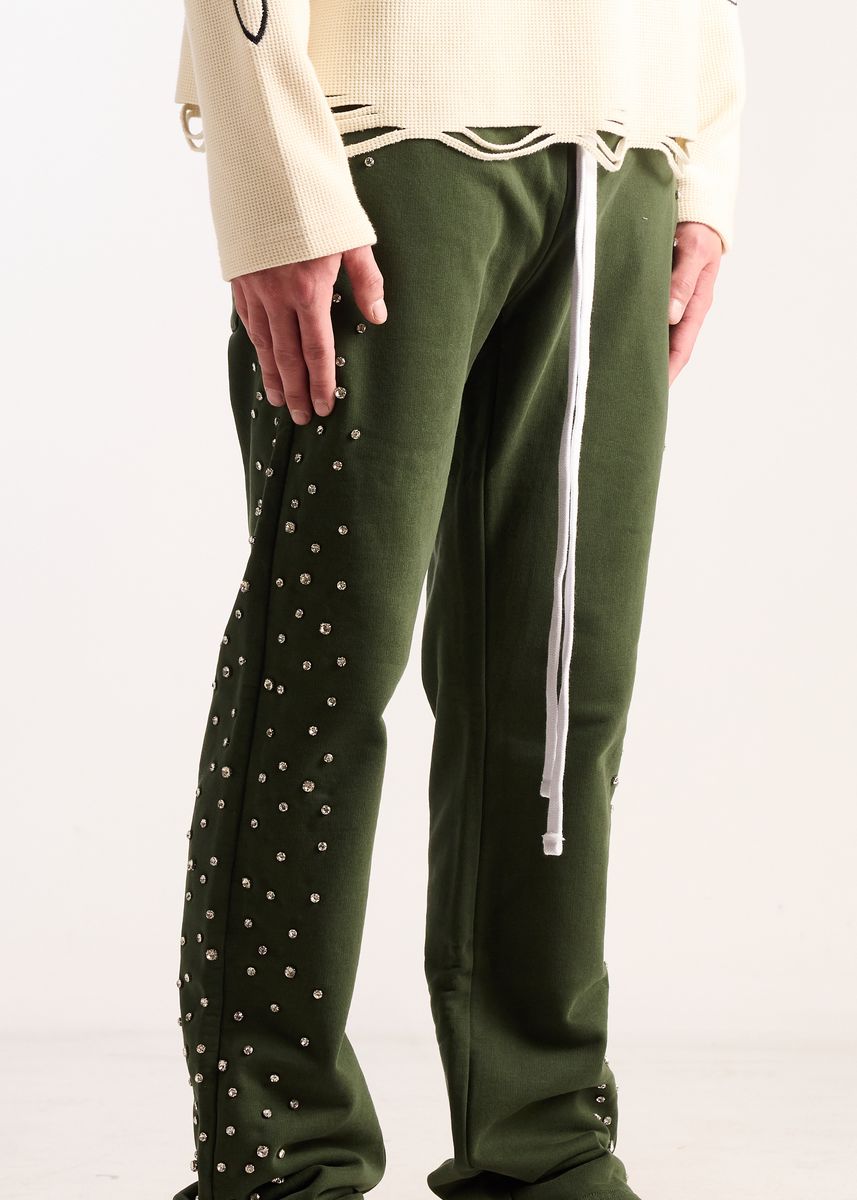 Ice Lounge Pants - Dark Green