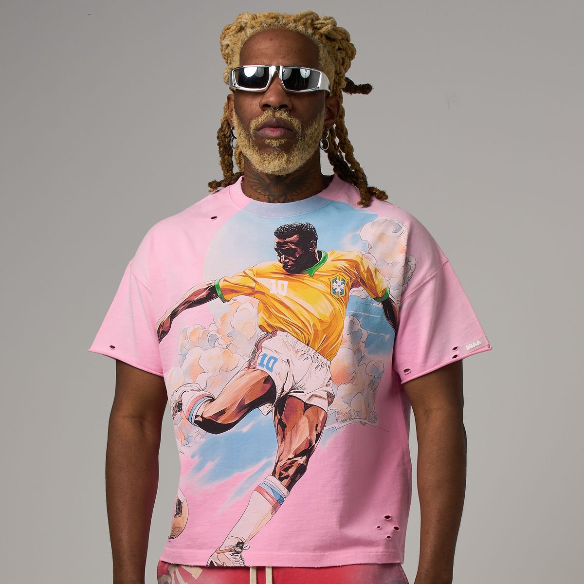 Soccer T - Shirt - Pink