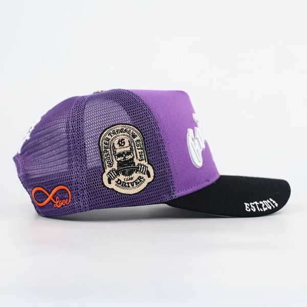 GS Forever Trucker Hat - Purple / Black