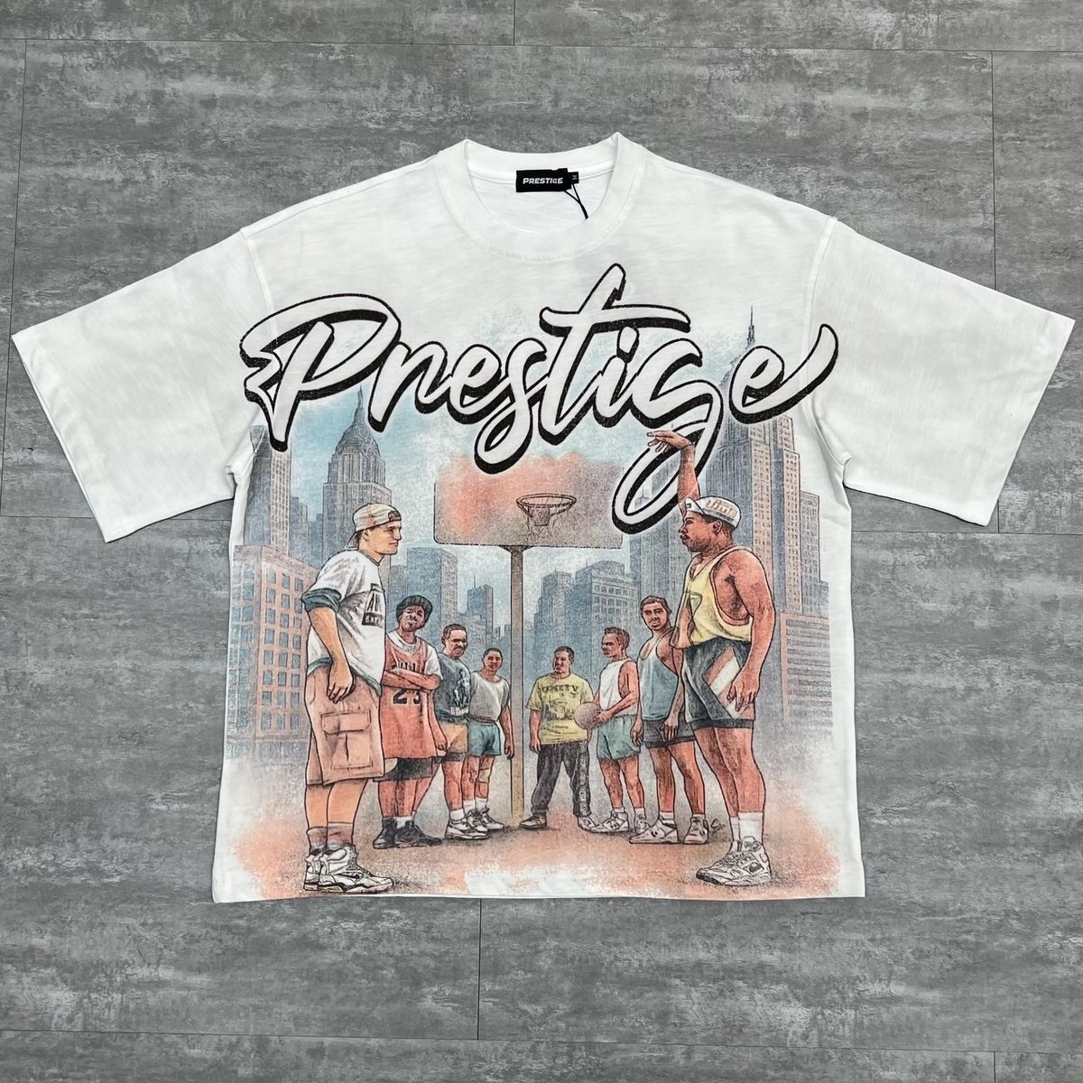White Man Cant Jump T - Shirt - White