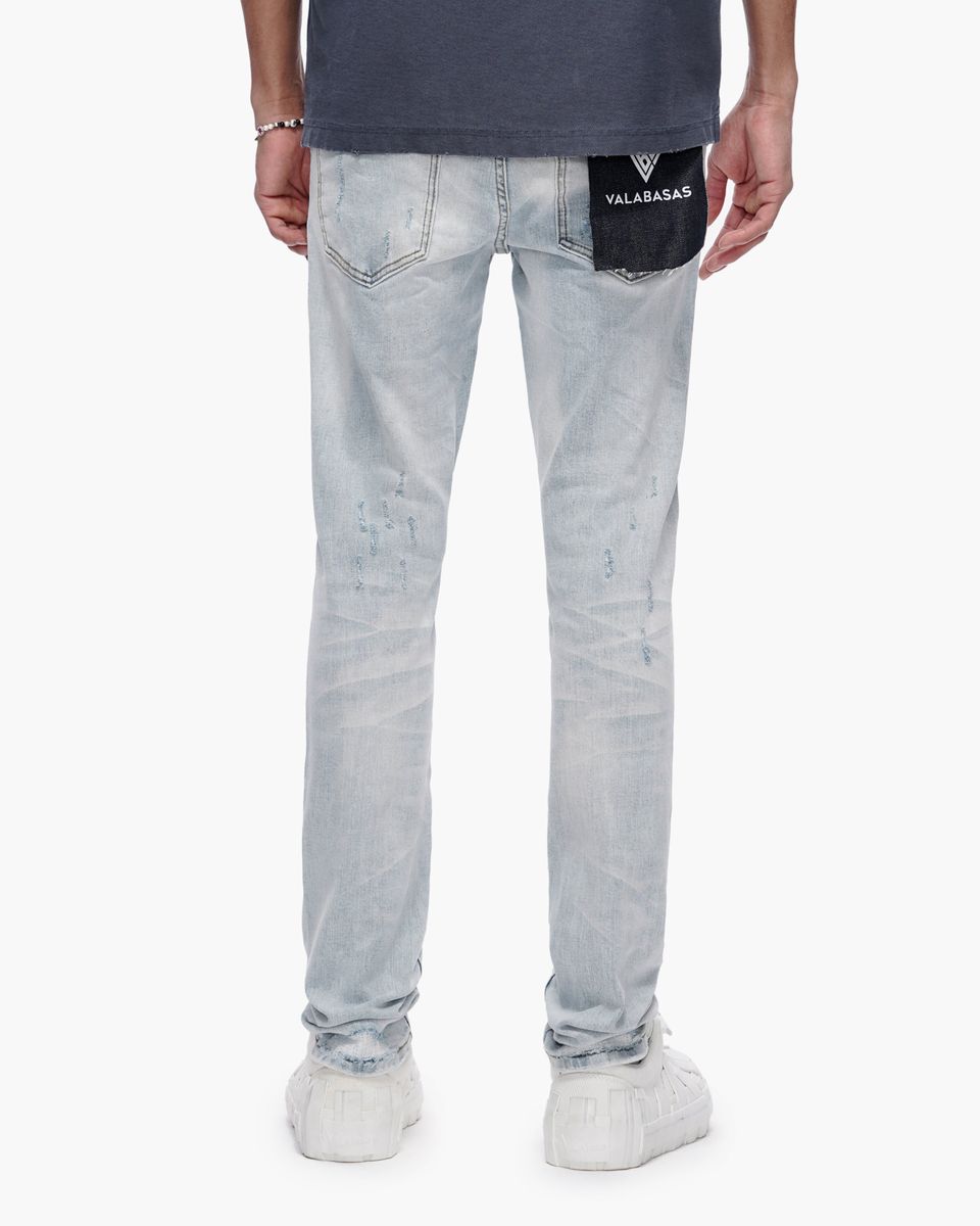 Leader Skinny Jeans - Light Blue Wash