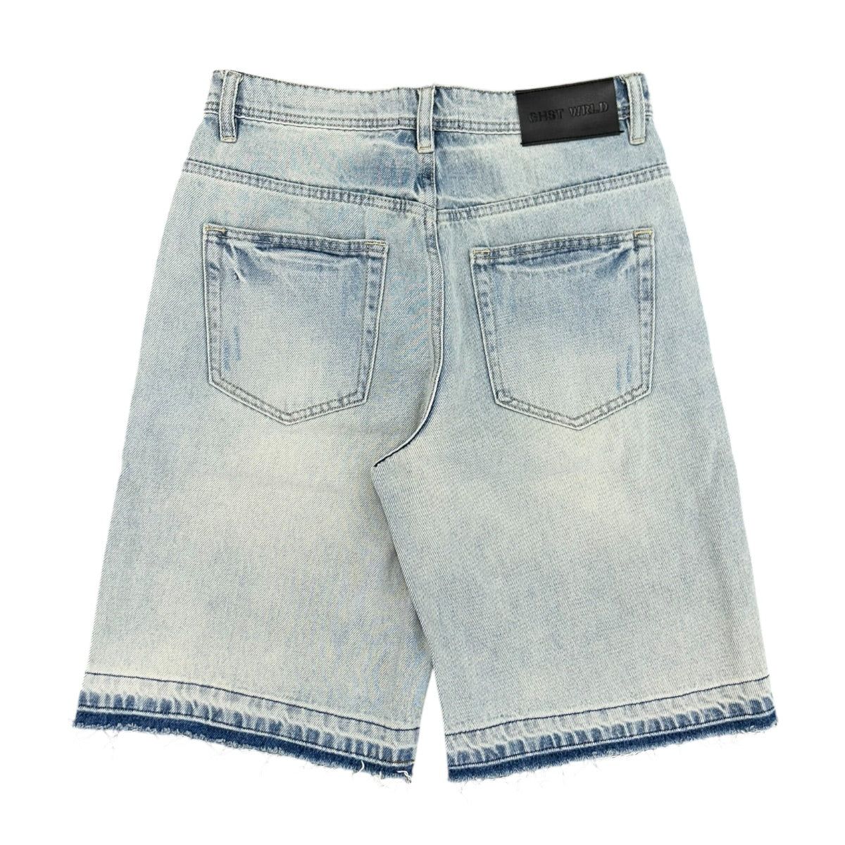 Frost Denim Shorts - Light Wash