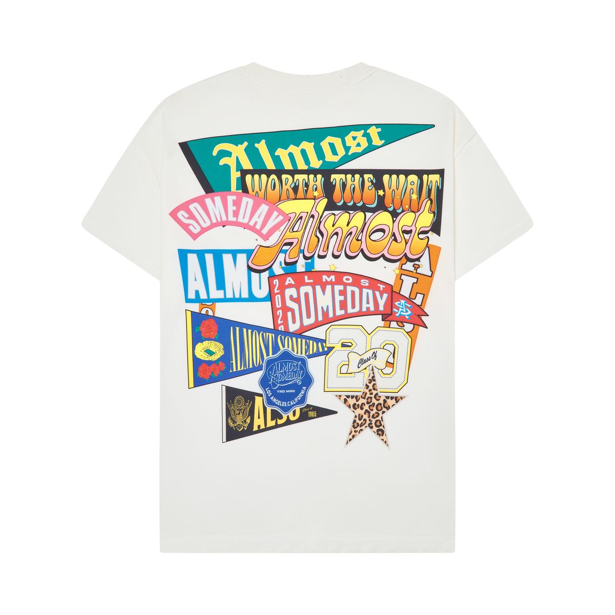 Pennant T - Shirt - Cream
