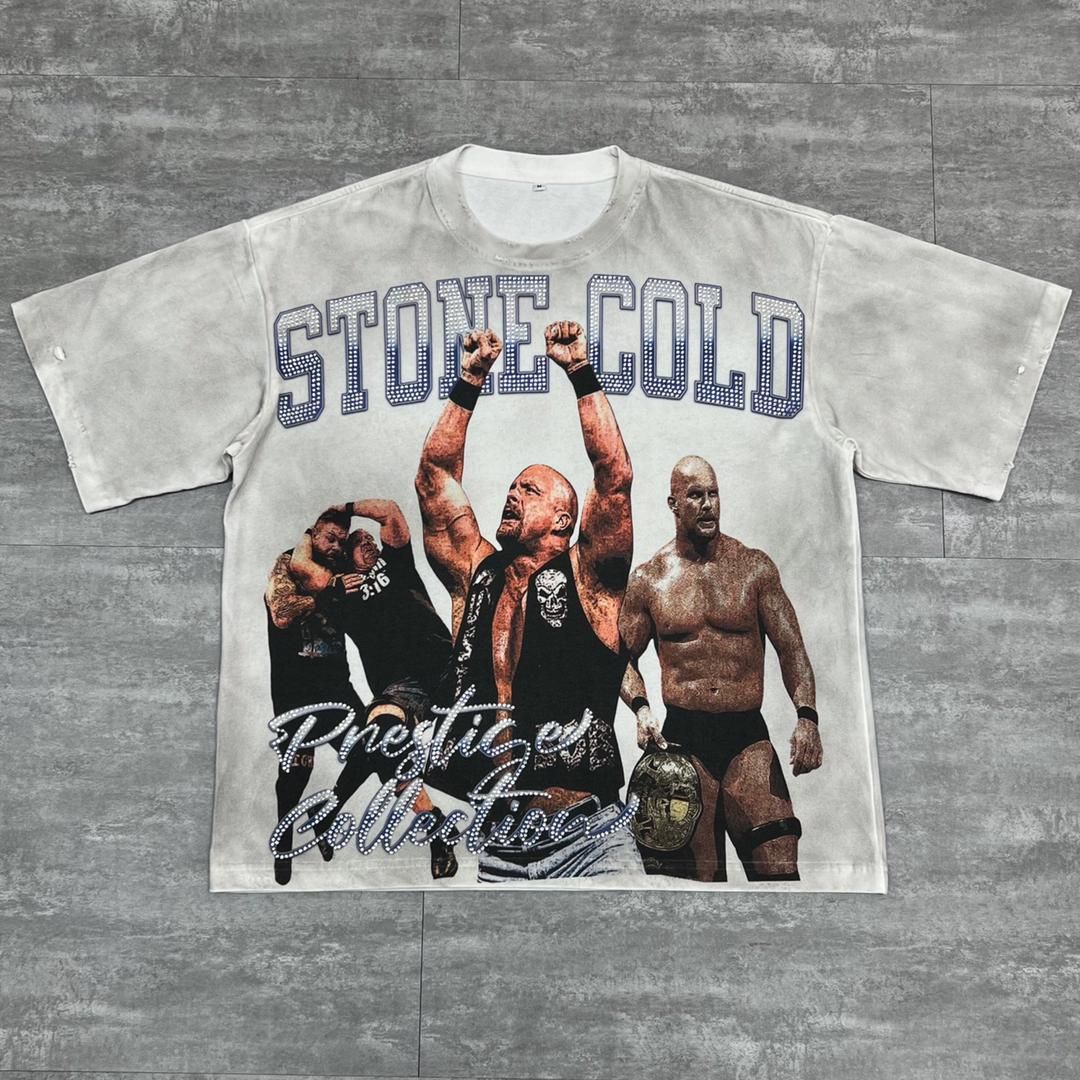 Stone Cold T - Shirt - White