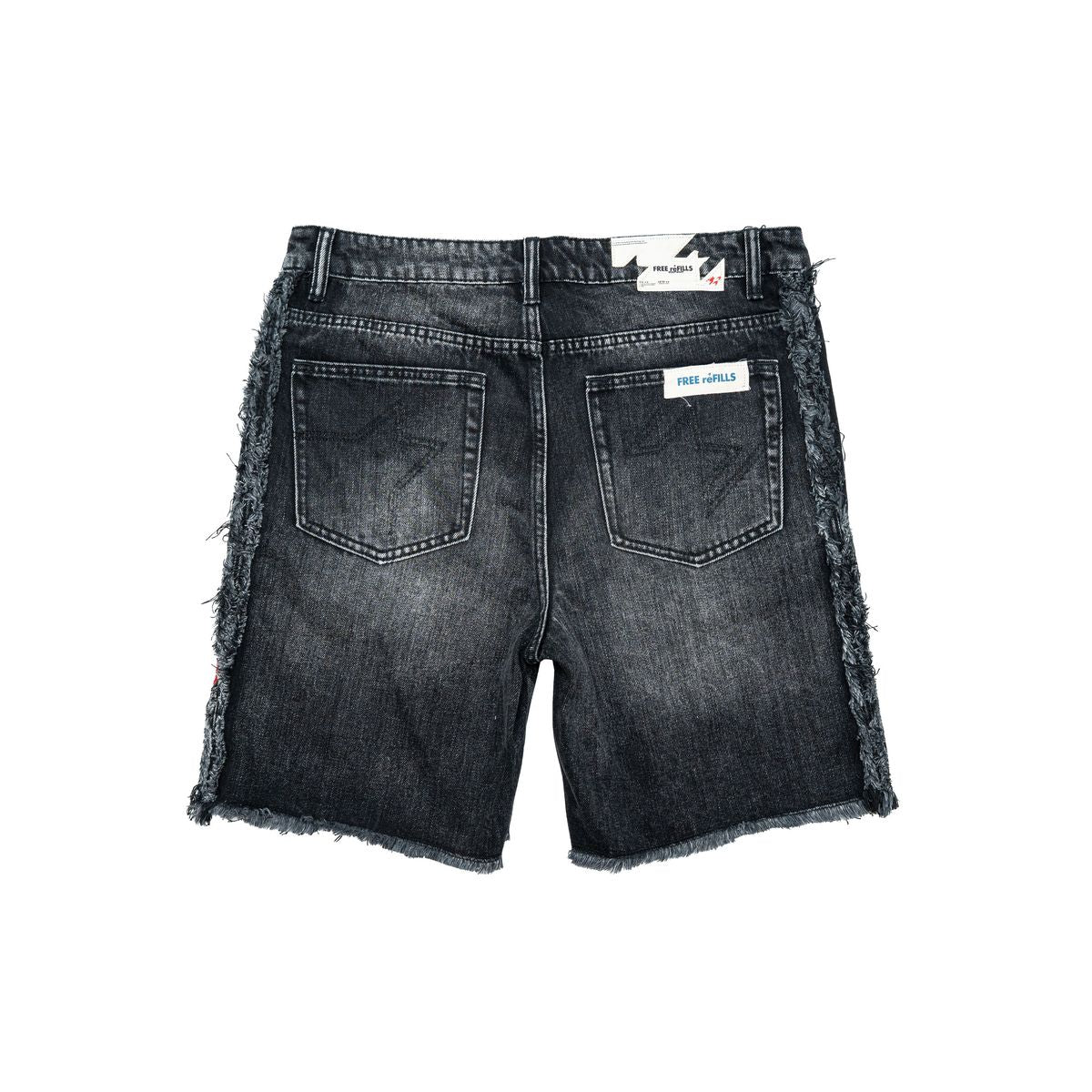 Core Denim Shorts - Black