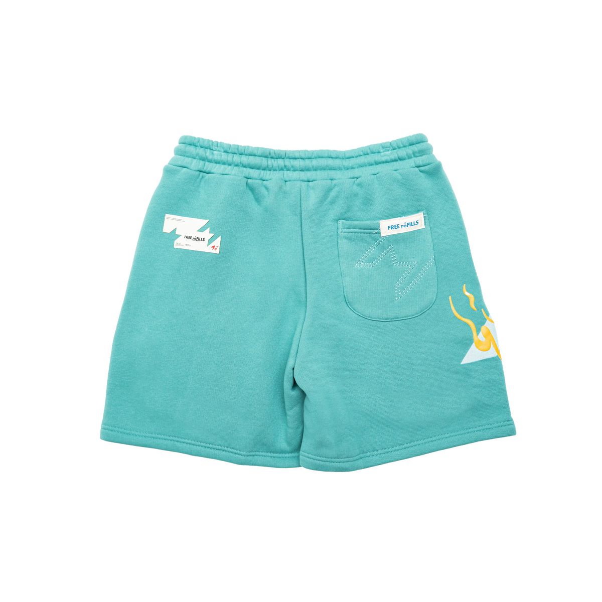 Dove Fleece Shorts - Green
