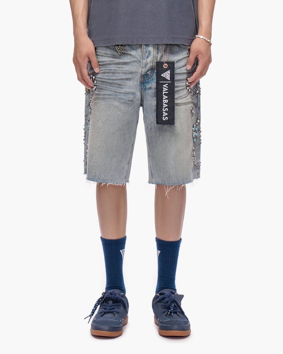 Muse Jean Shorts - Light Dirty Wash