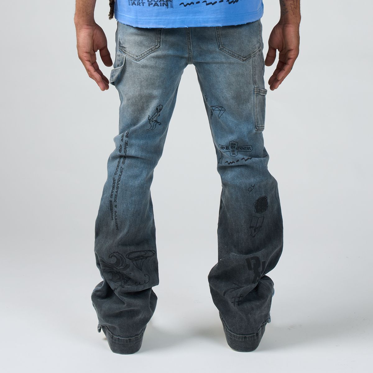 Arctic Duaa Denim - Blue