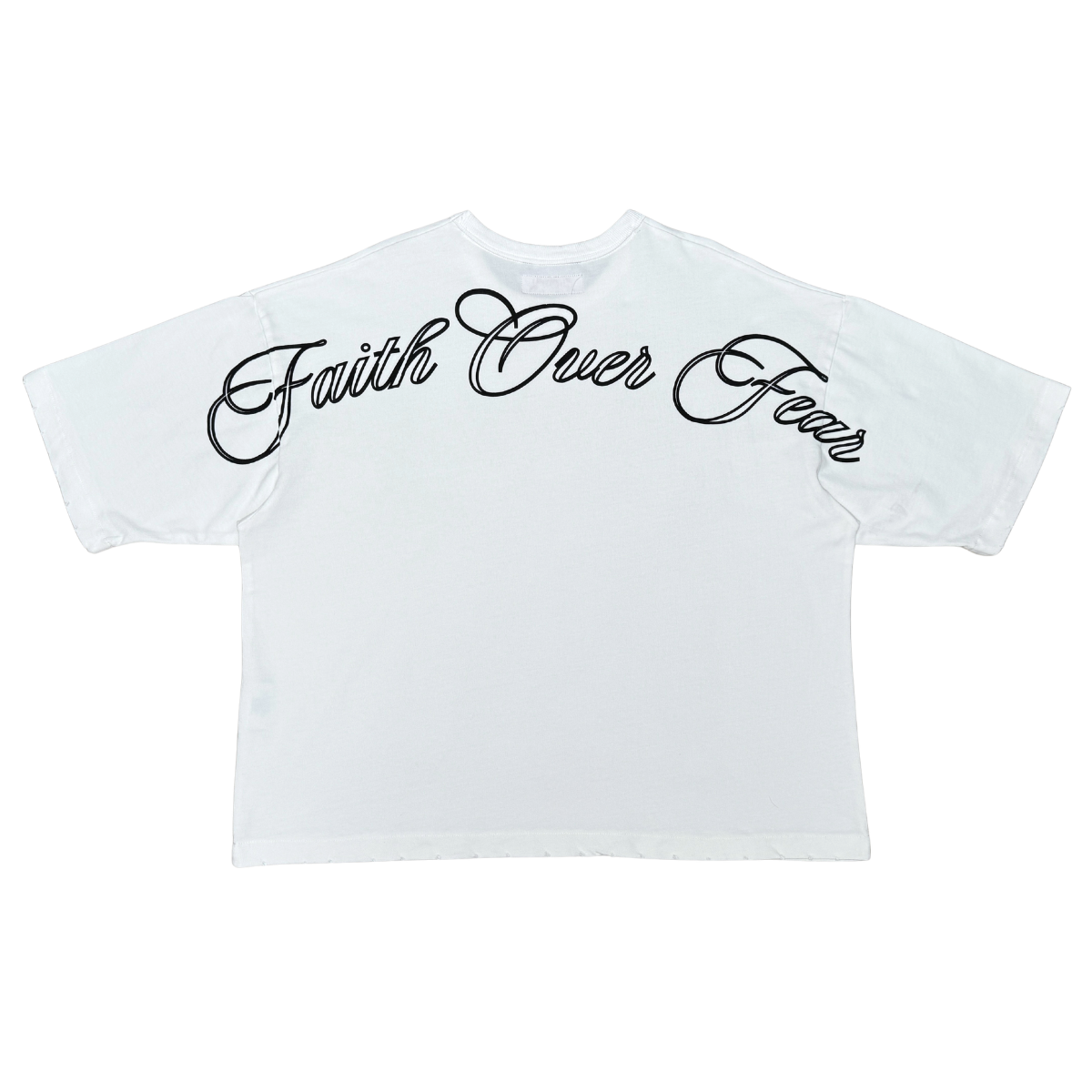 Chosen Faith Over Fear T-Shirt - White