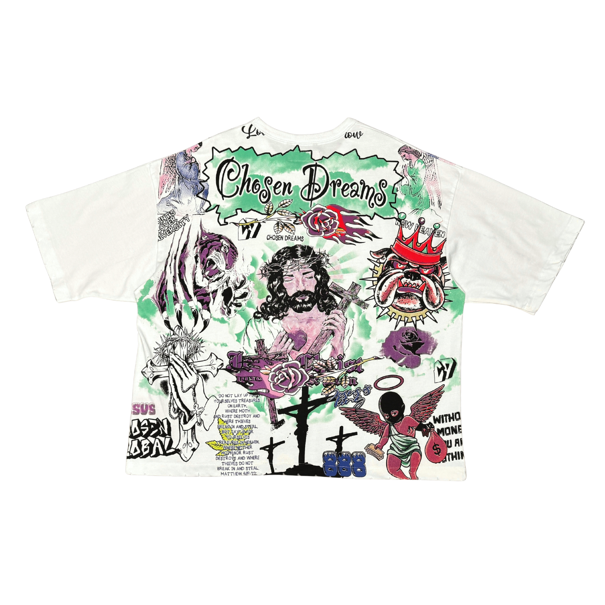 Chosen Dreams T-Shirt - White/Green