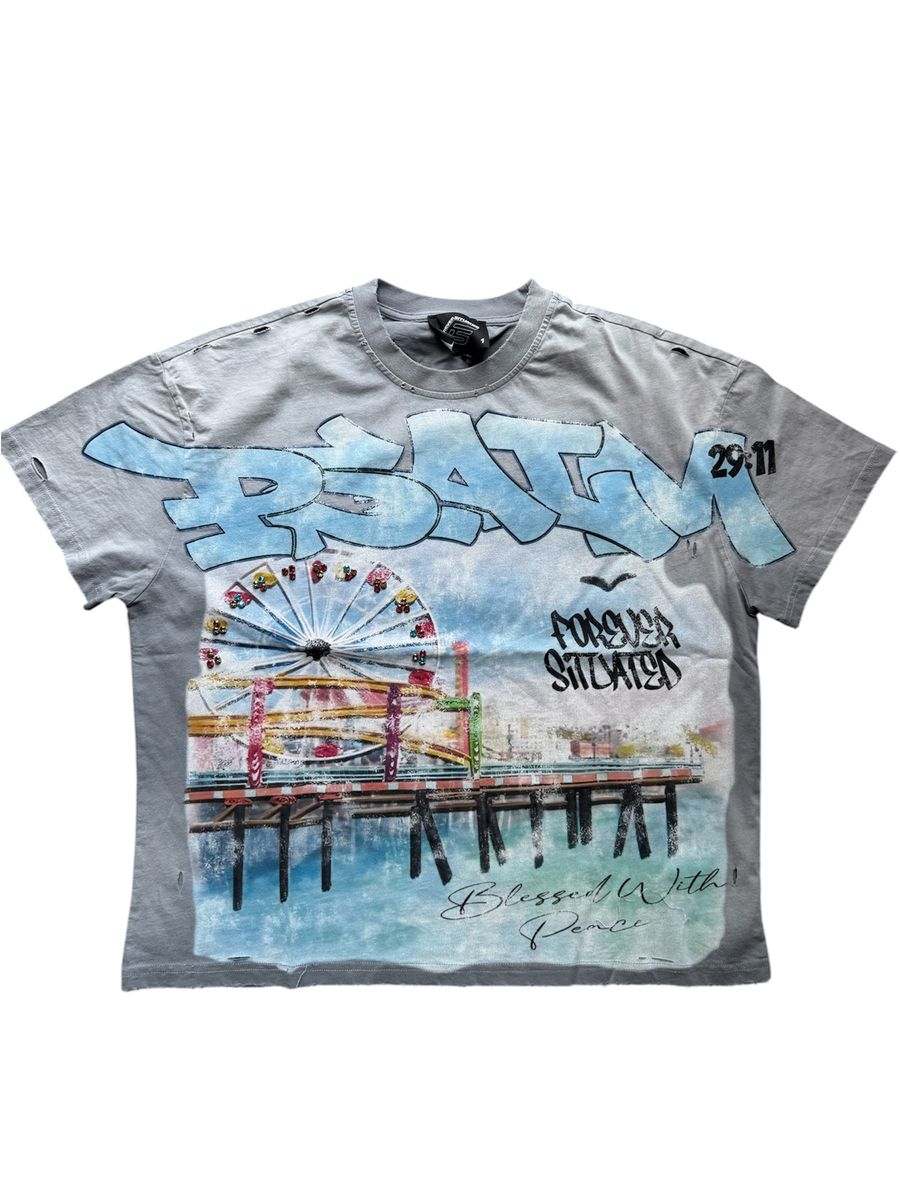 Ferris Wheel T-Shirt - Grey