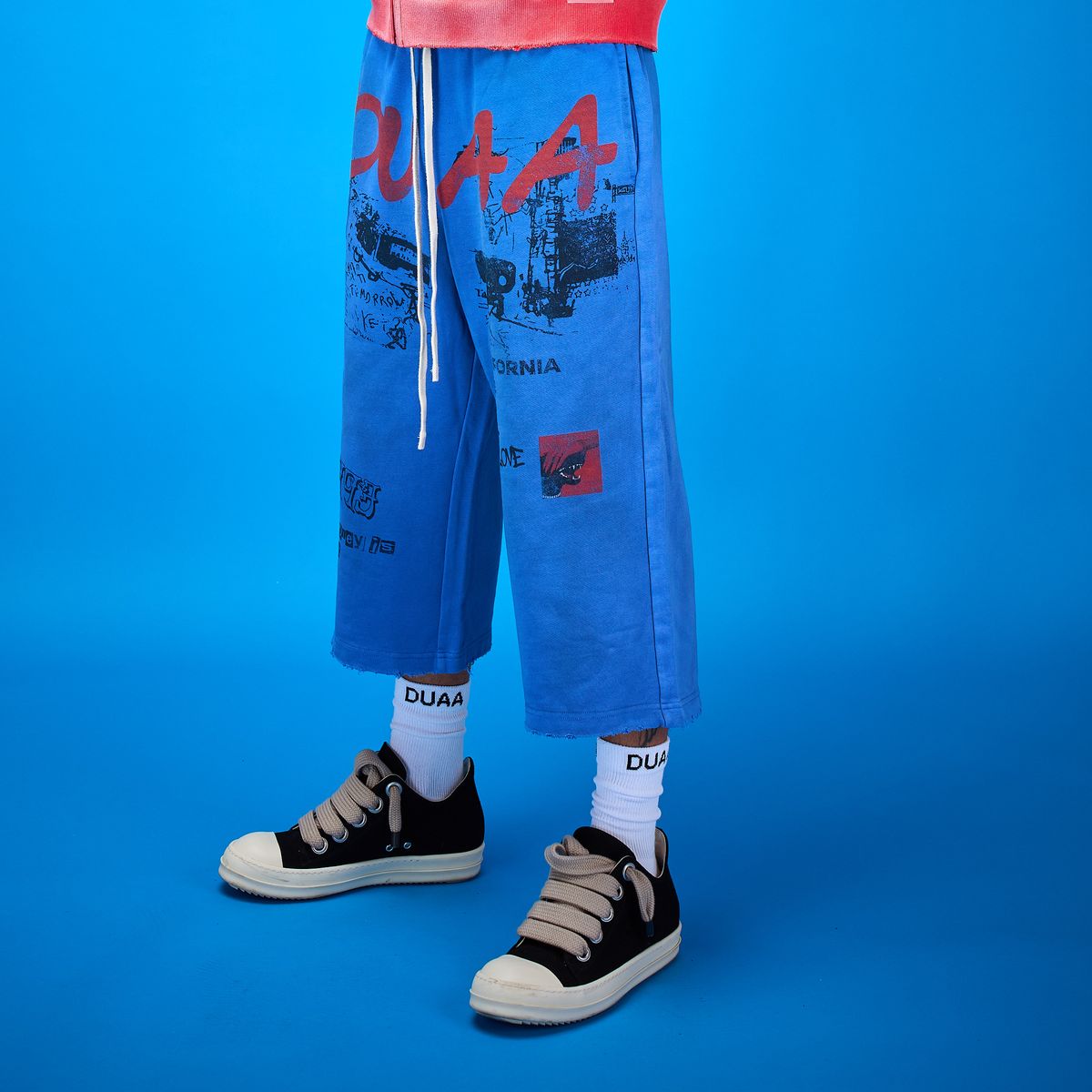 Cobalt Capri Shorts - Blue
