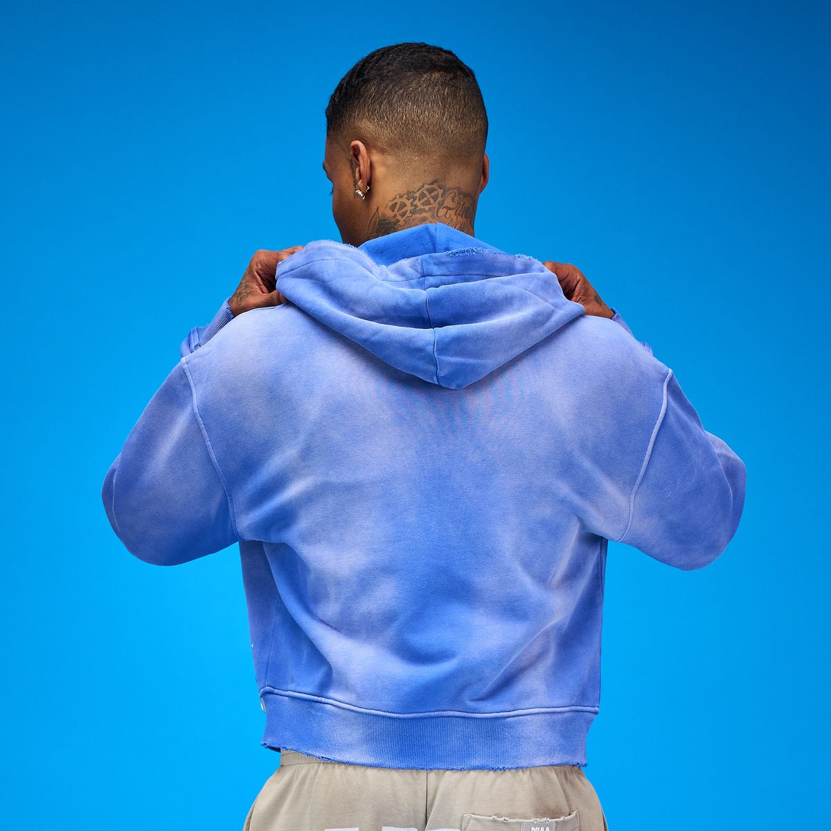 33 Zip Up Hoodie - Blue