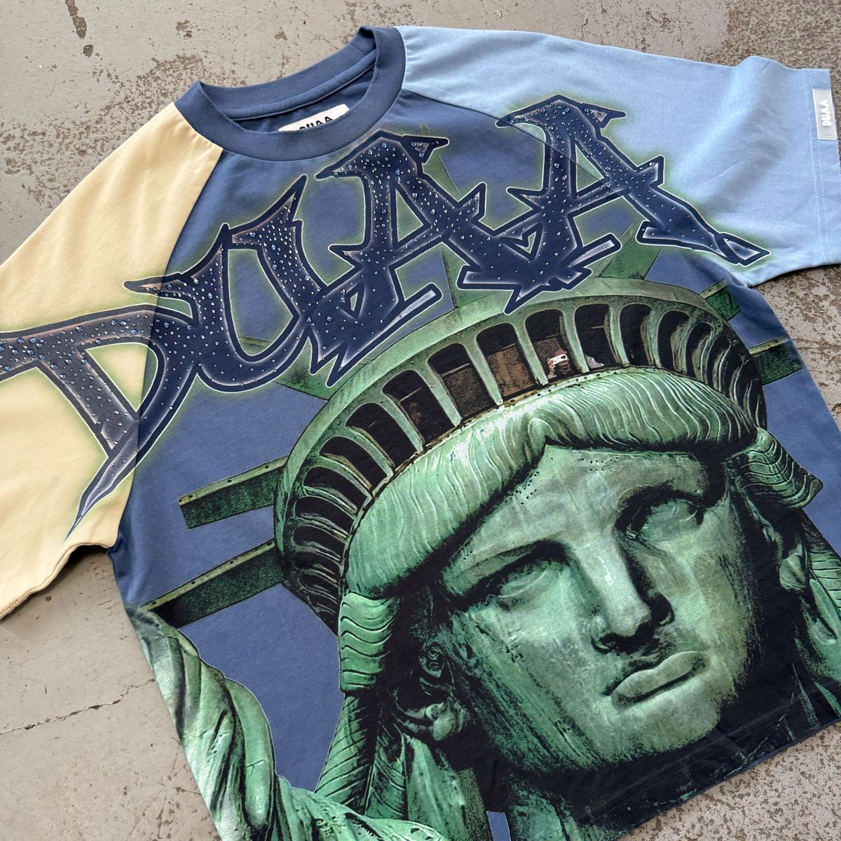 Republic T-Shirt - Multi Blue