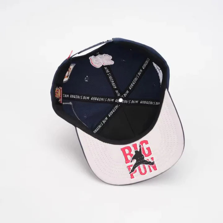 PR Big Pun Snapback - Navy Blue