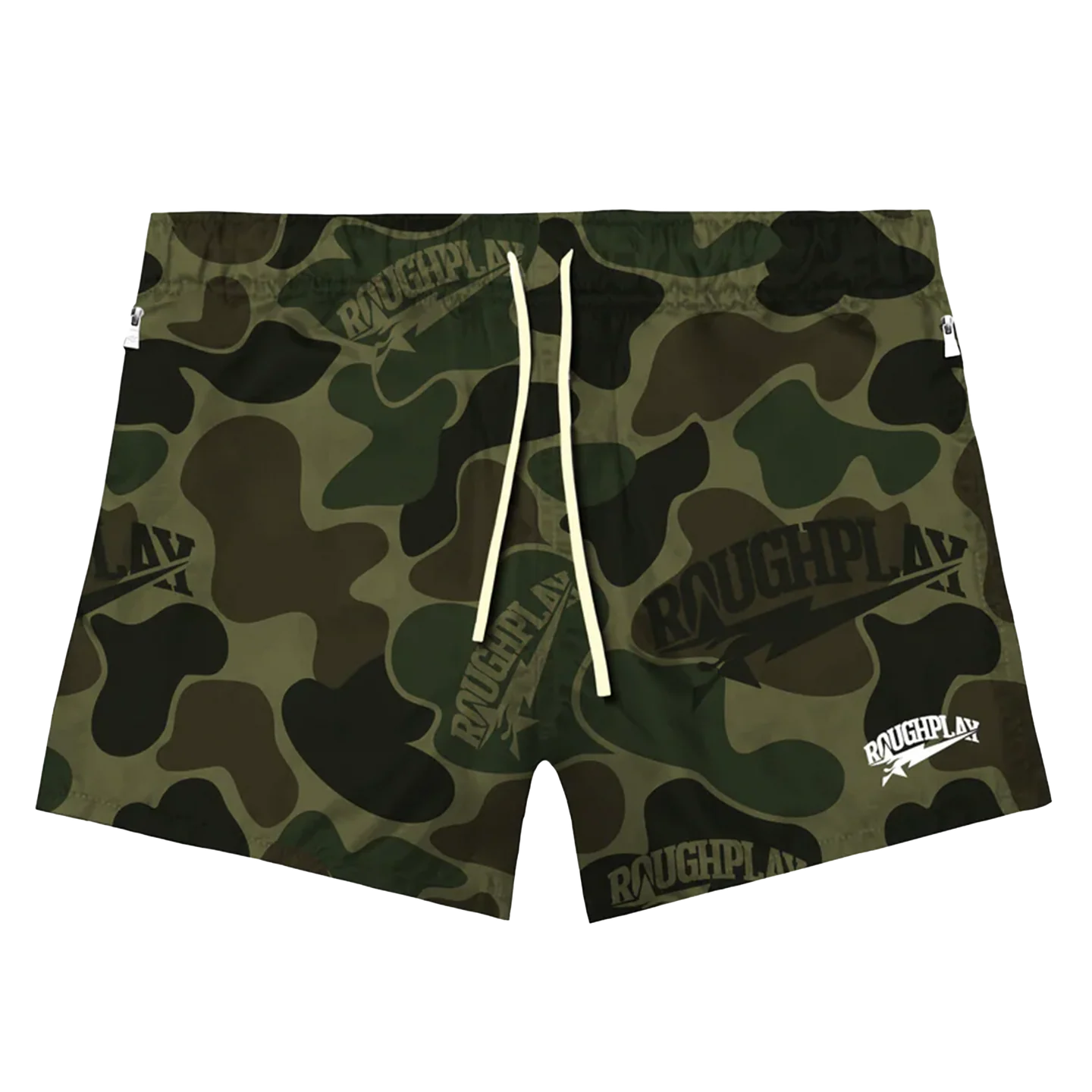 Roughplay Camo Shorts - Green