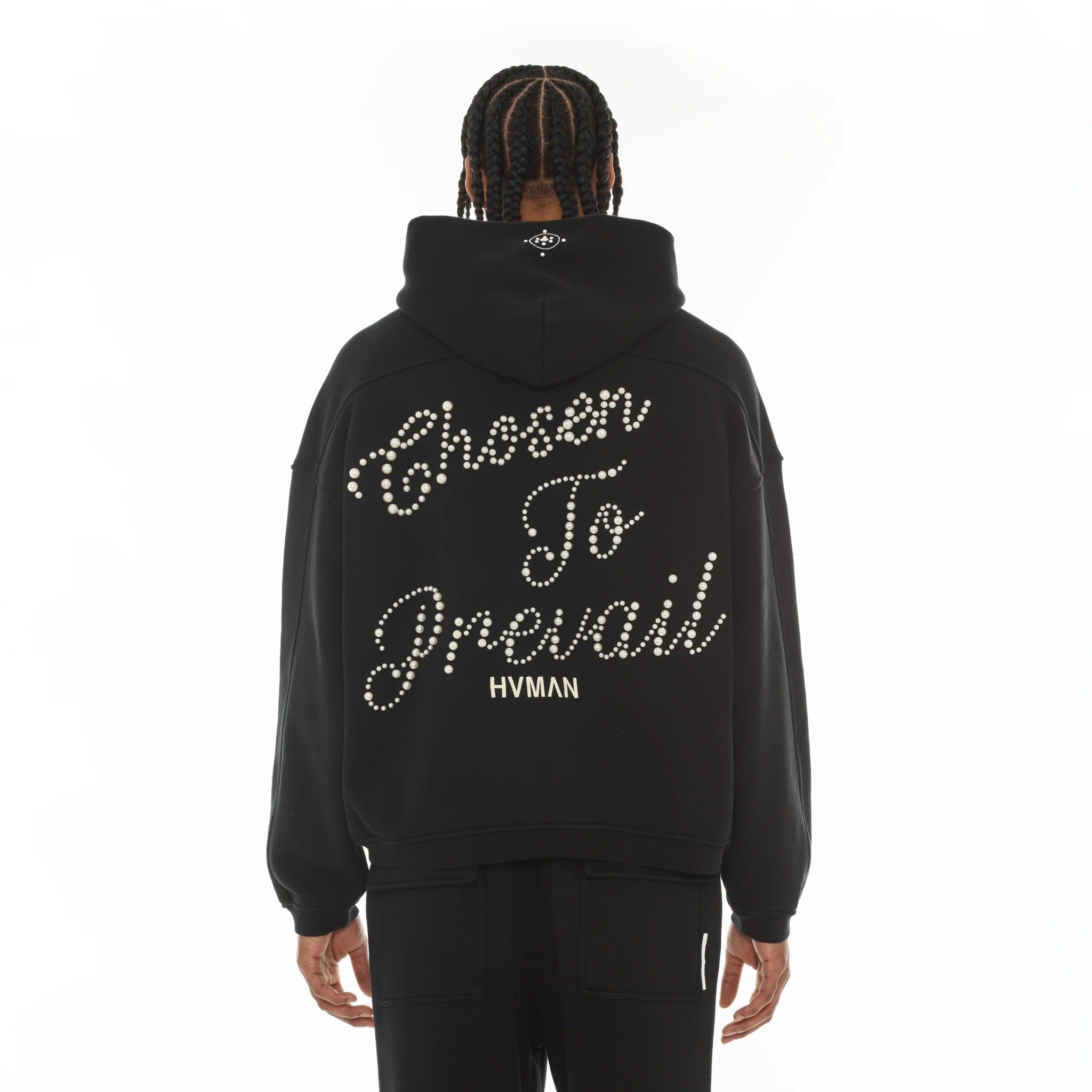 Novelty Oversized Sweatsuit - Black
