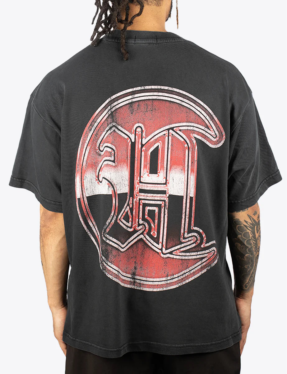 Wolf Skull T Shirt - Black