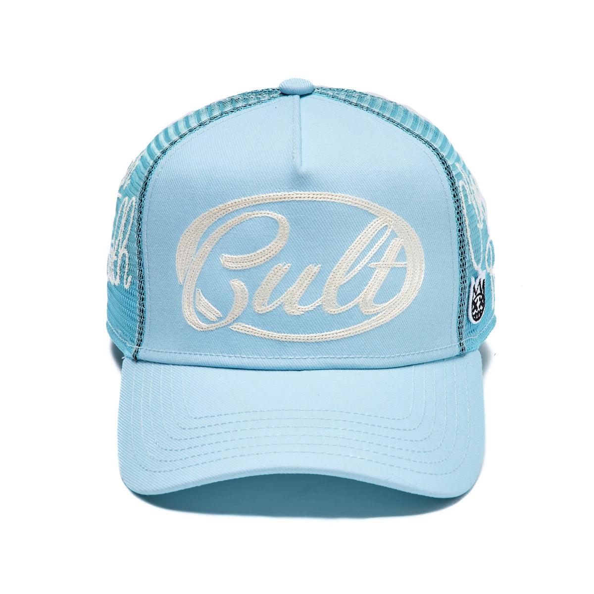 Community Trucker Hat - Blue Glow