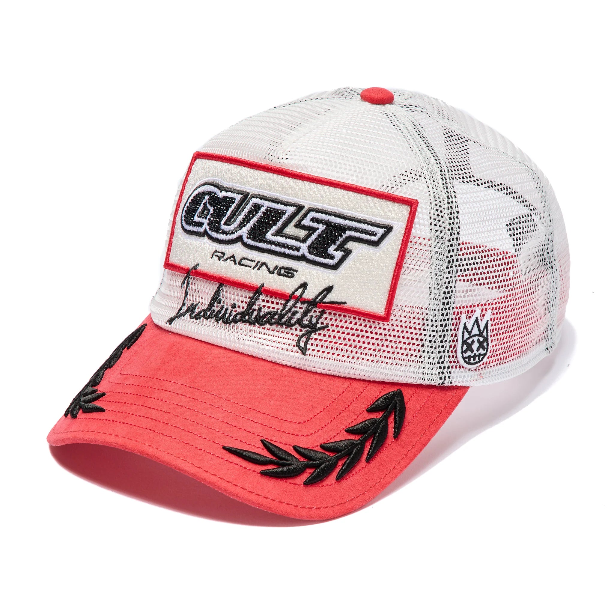 All Over Mesh Trucker Hat - Winter White