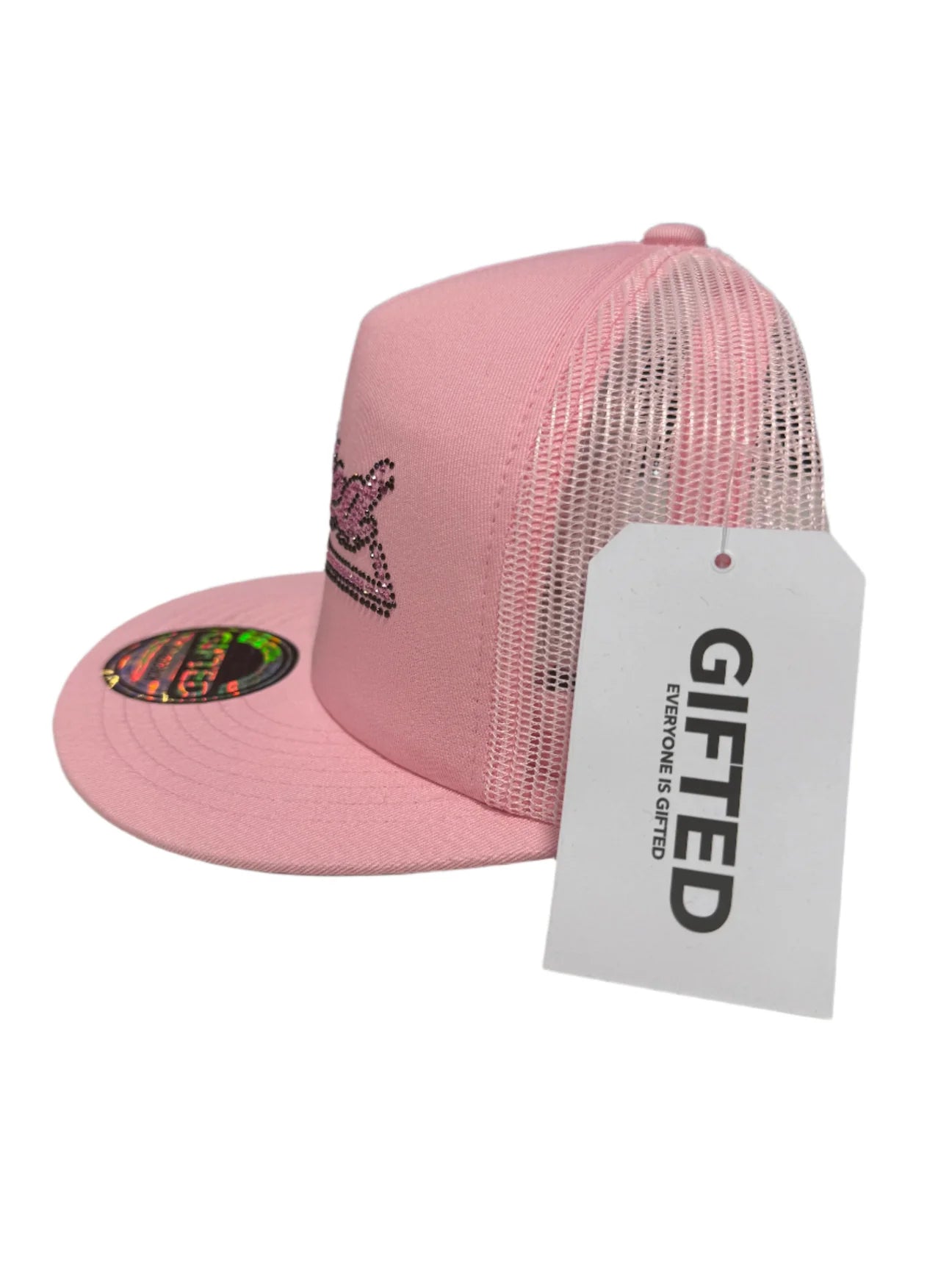 Crystal cap - All Over - PinK