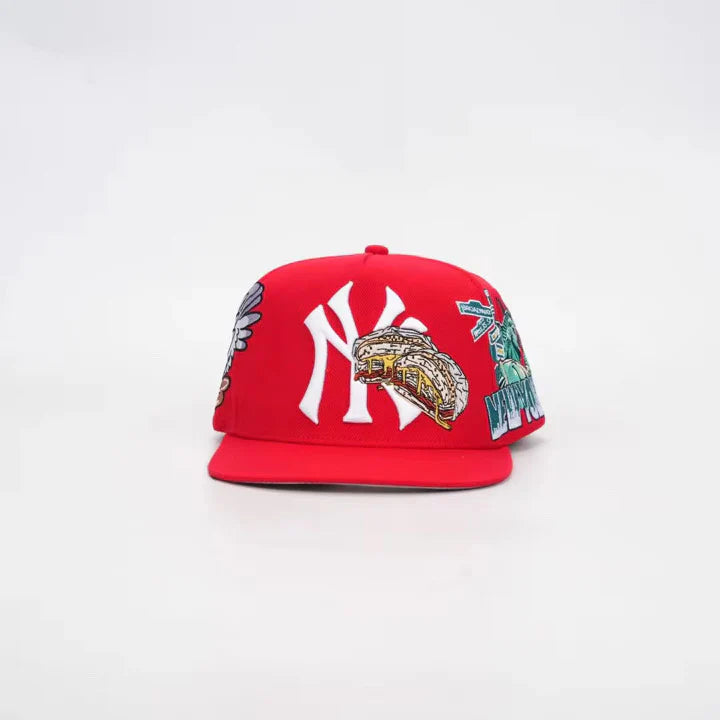 NY Bacon Egg & Cheese Hat - Red