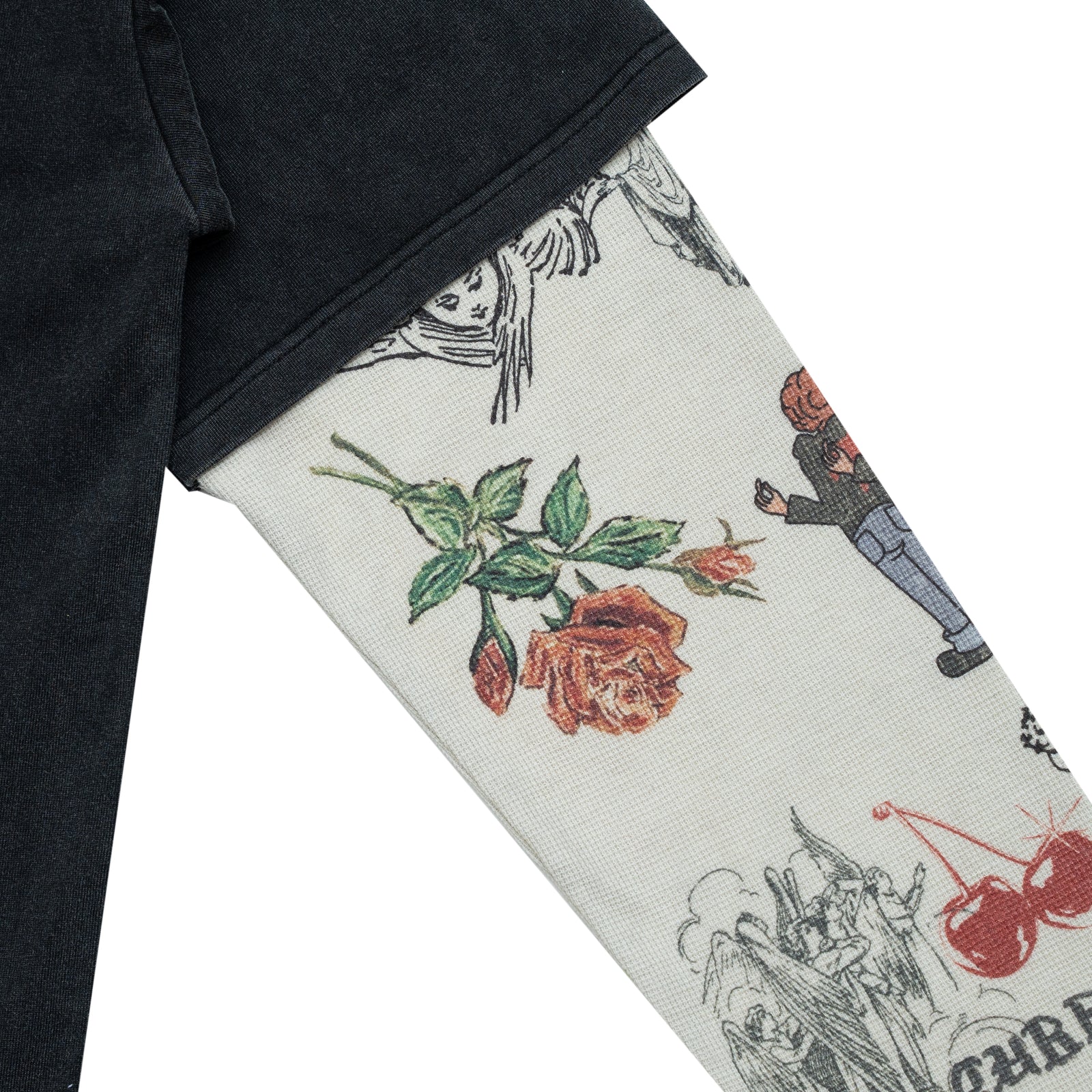 Graffiti Thermal Longsleeve Shirt