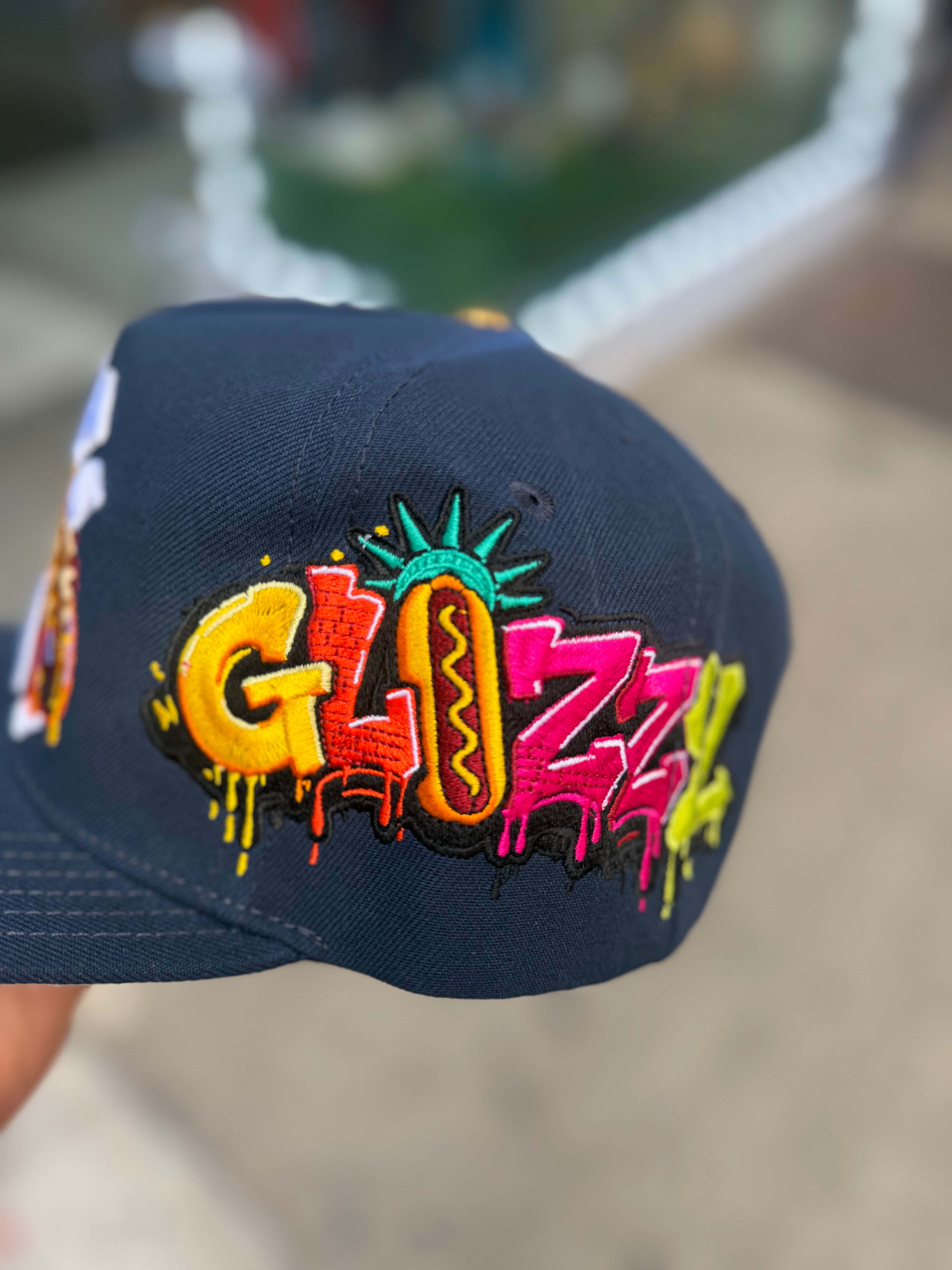 NY Yankees Glizzy Snapback - Navy Blue