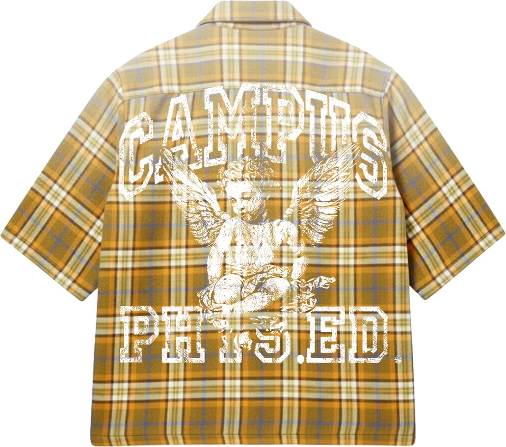 Saint Sun Fade Flannel - Yellow