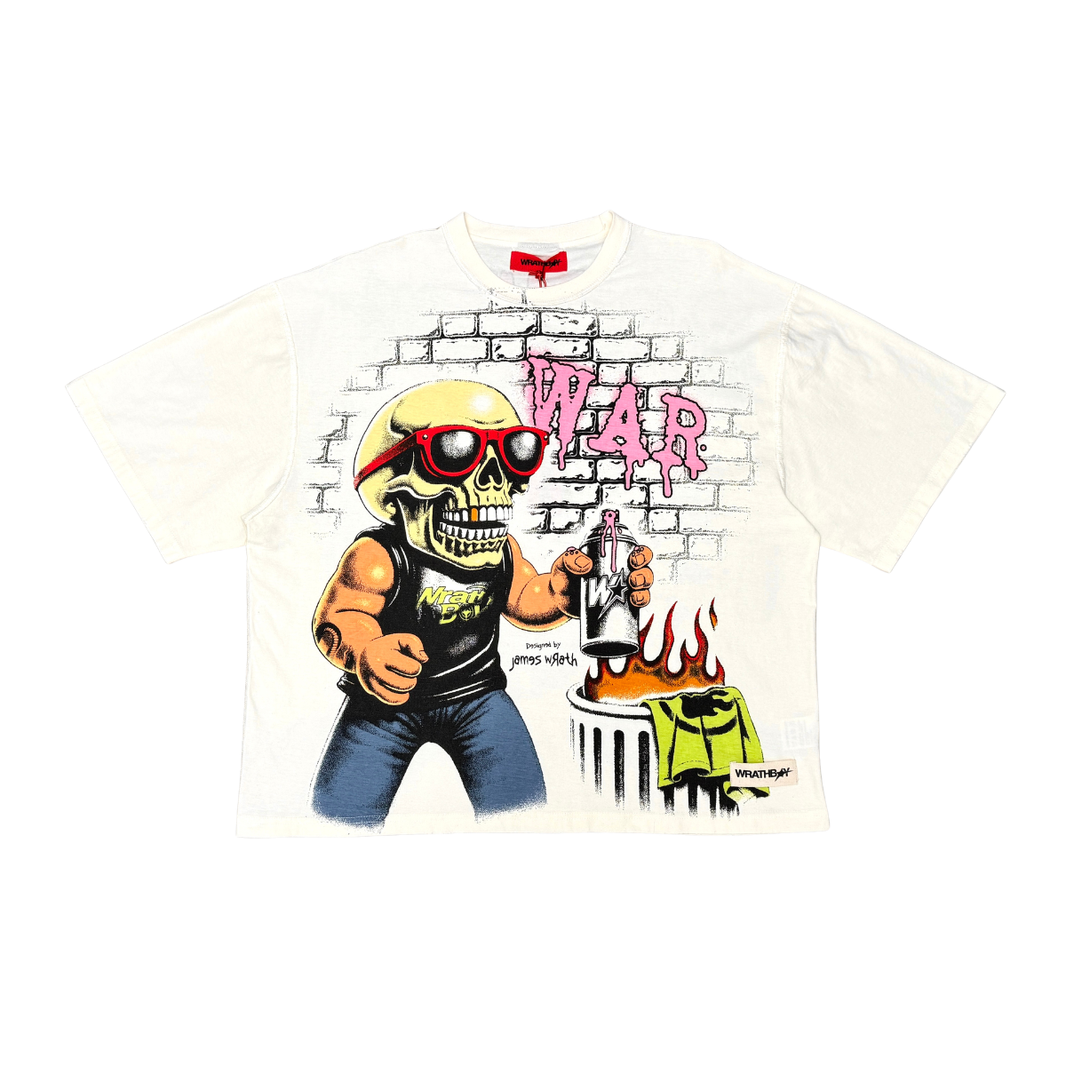 We Love Wrath T-Shirt - Off White