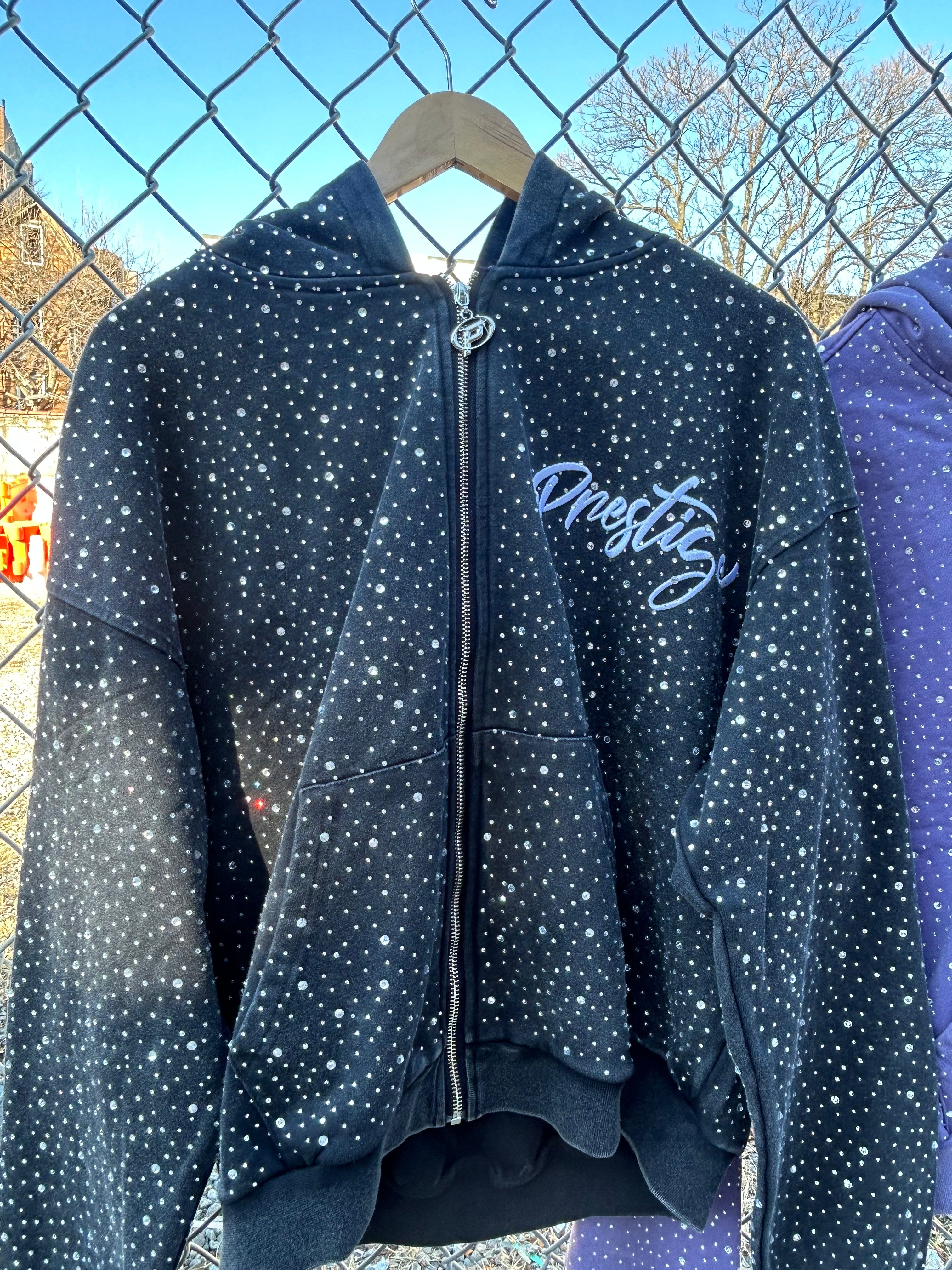 Diamond Hoodie - Black