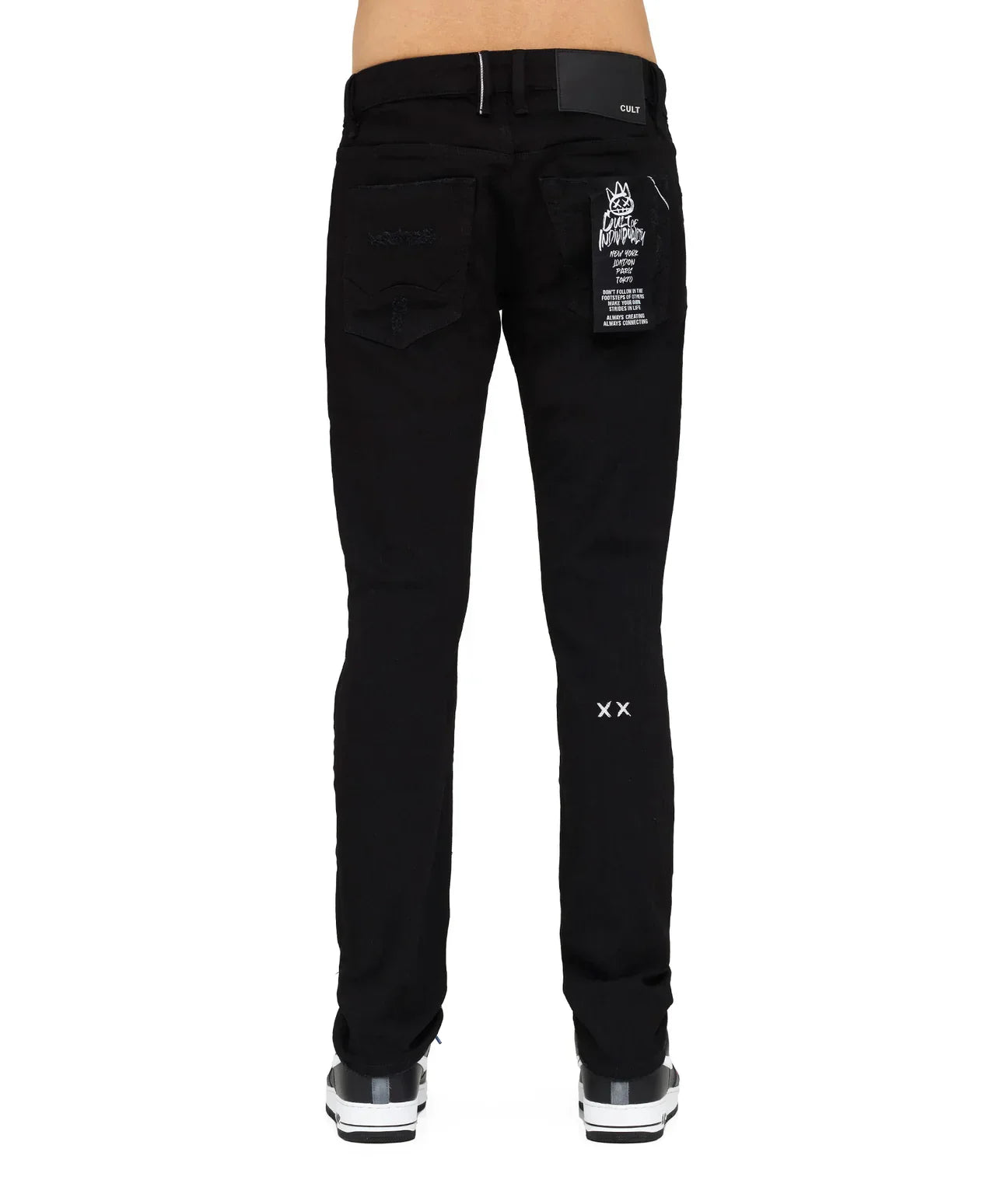 Rocker slim-premium stretch-Bleach