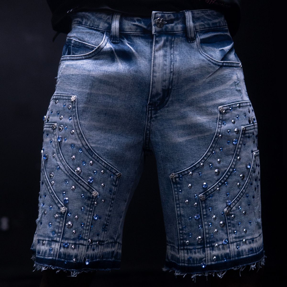 Carpenter Jean Shorts - Stone Wash