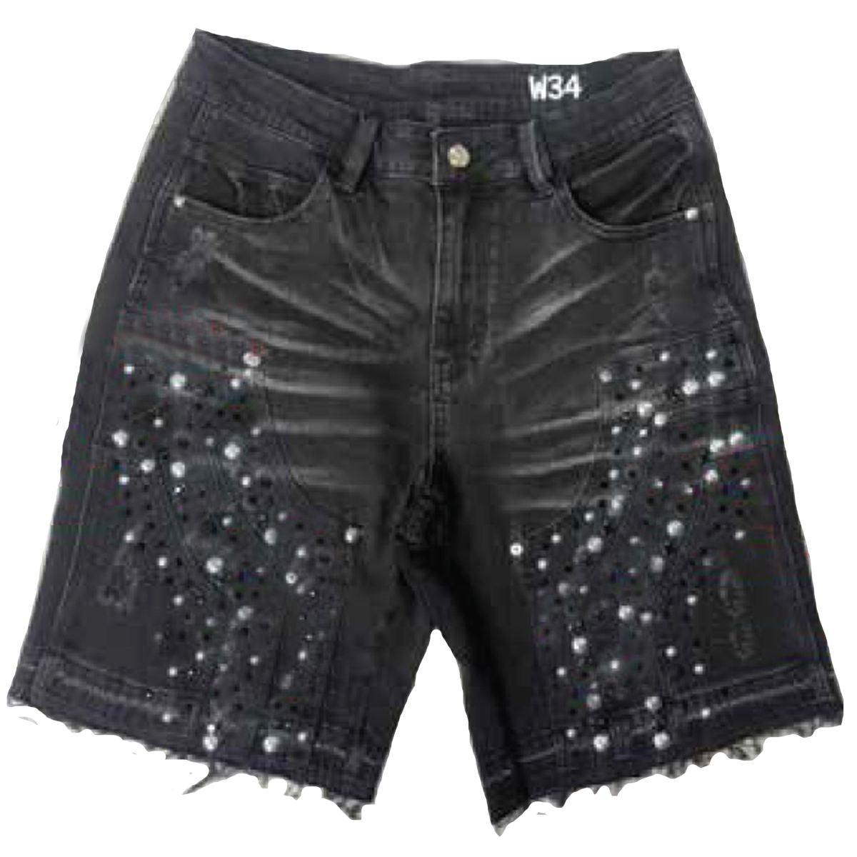 Carpenter Jean Shorts - Black